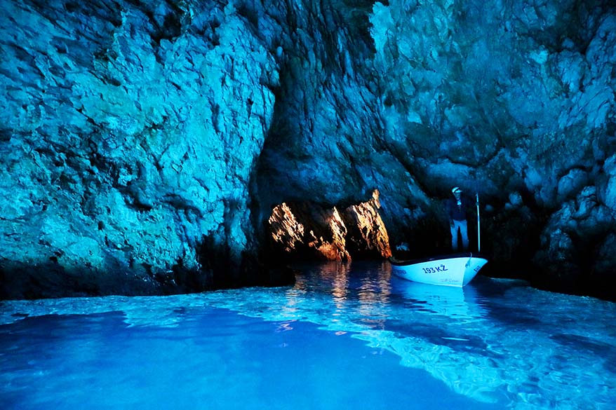 blue cave excursions croatia